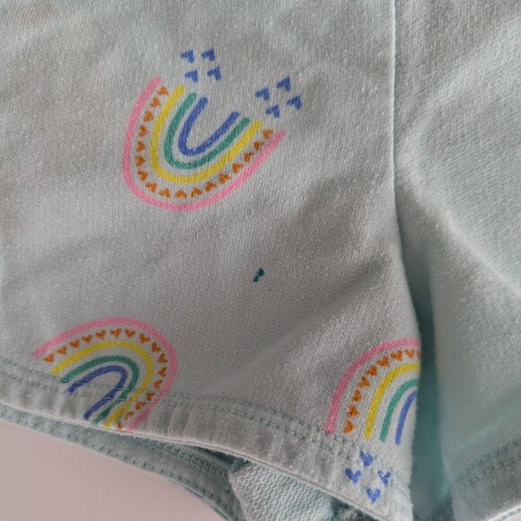 PLAY bundle girls rainbow cat & jack shorts sizes xs and medium - Picture 5 of 14